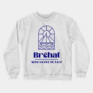 Bréhat my haven of peace - Brittany Morbihan 56 Sea Holidays Beach Crewneck Sweatshirt